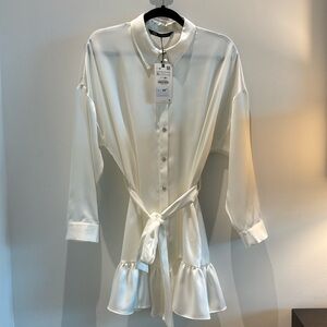 ZARA — WHITE DRESS